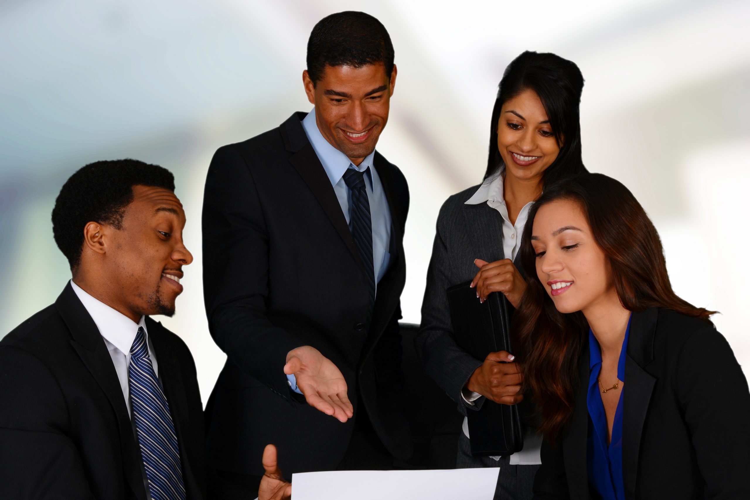 Federal account team discovering the right contacts in the agencies where they want to win